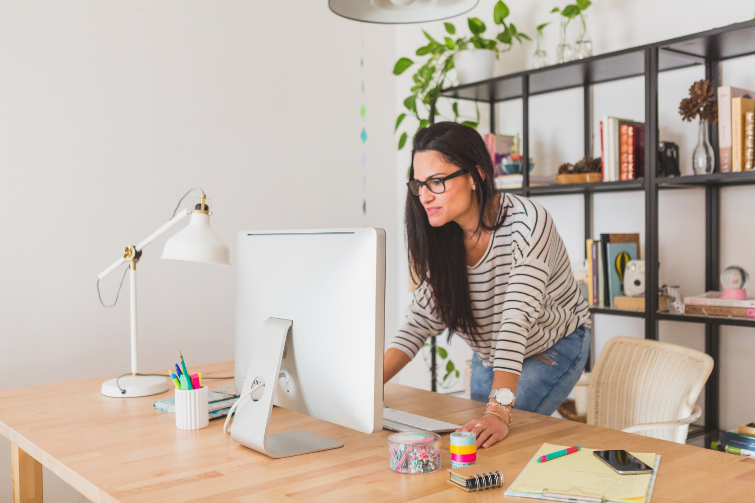 Joven Mujer de Negocios